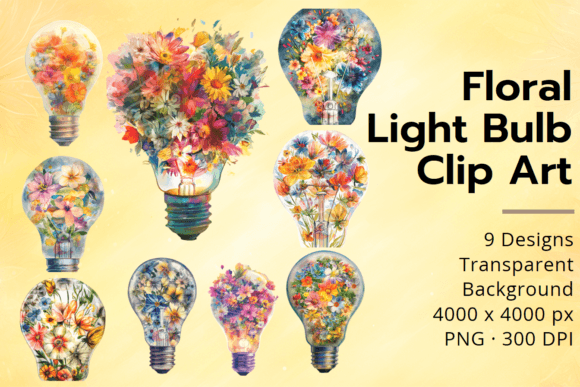 Download Watercolor Light Bulb Painting Clipart - Light bulb Collection