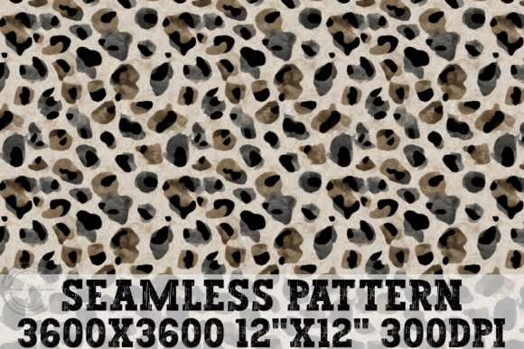 Download Grey Cheetah Seamless Pattern - Premium Resources