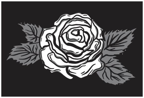 Download Rose Graphic Neon Color Illustration - Graphic Collection