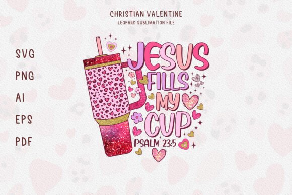 Download Jesus Valentine's Day Leopard PNG - Valentine Collection