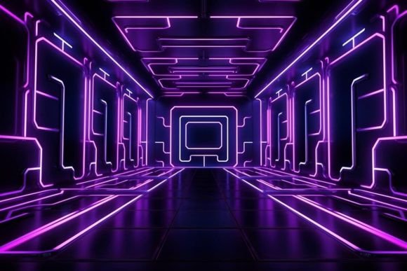 Download Vibrant Colors Graphic Neon Graphics - Graphic Collection