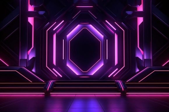 Download 90s Graphic Neon Theme Digital Art - Graphic Collection