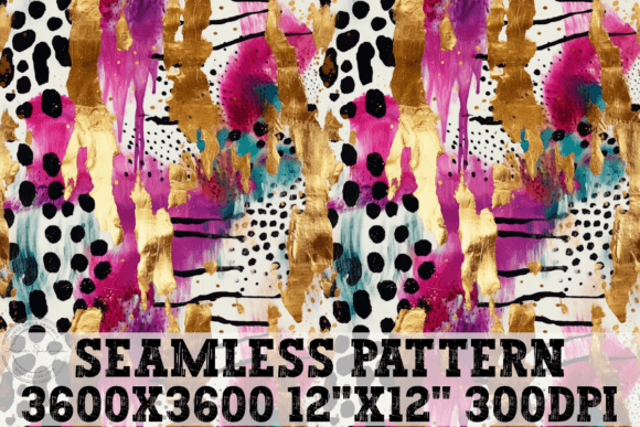 Download Funky Cheetah Seamless Pattern - Premium Resources