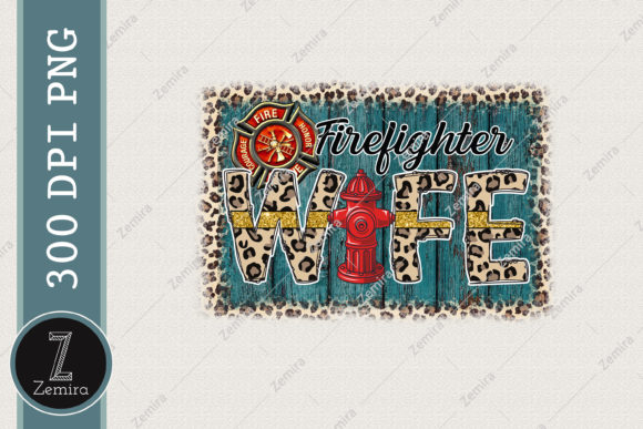 Download Firefighter Wife Leopard Graphic PNG - Graphic Collection