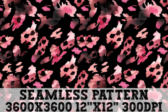 Download Pink &amp; Black Cheetah Seamless Pattern - Premium Resources
