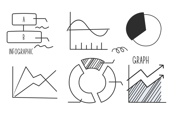 Download Doodle Infographics Logo Vector - Graphic Collection