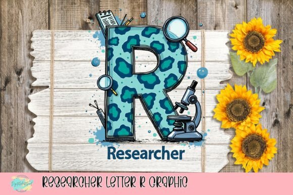 Download Researcher Letter R Graphic - Graphic Collection