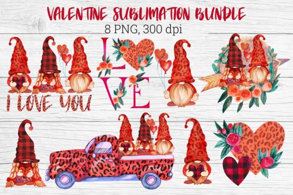 Download Valentine Sublimation Bundle. Leopard Gn - Valentine Collection