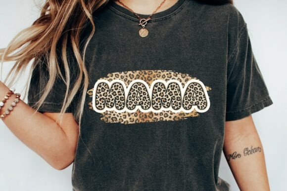 Download Distressed Leopard Mama Graphic Png - Graphic Collection