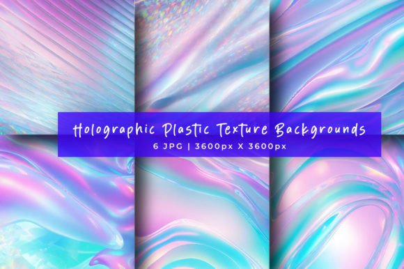 Download Holographic Plastic Texture Backgrounds - Graphic Collection
